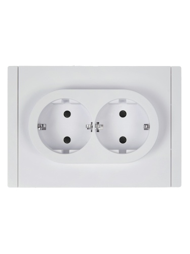 FORTE&PIANO Роз. 2-я с з/к з/ш б/к 16А FP223 бел. IEK | код FP-R24-16-1-K01 | IEK фото 5