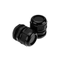 Кабельный ввод MG-40 (30-24 мм) черный | код 07-8140-1 | REXANT