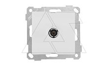 21 - Розетка TV, проходная, белая | код 2100-170-0101 | Mutlusan