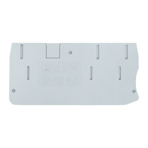 Заглушка для 6 Push-in 3 вывода серая | код EP-PIT-6-3 | EKF