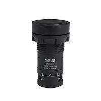 Кнопка с фиксацией OptiSignal Compact D22 C7-PH-211 черная 1НО+1НЗ XB7NH25 | код 362073 | КЭАЗ