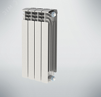 Радиатор алюминиевый секционный 500/80/4 боковое подключение | код NRZRA5000800704 | НРЗ