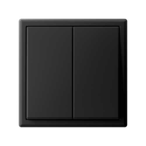 ARTGALLERY 2-клавишный ВЫКЛЮЧАТЕЛЬ КНОПОЧНЫЙ, 10АХ, механизм, быстрозажимные клеммы, КАРБОН | код GAL001017S | Systeme Electric фото 3