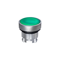 Головка кнопки, плоская, зеленая, IP65, металл MTB4-BA3C | код 137205 | MEYERTEC