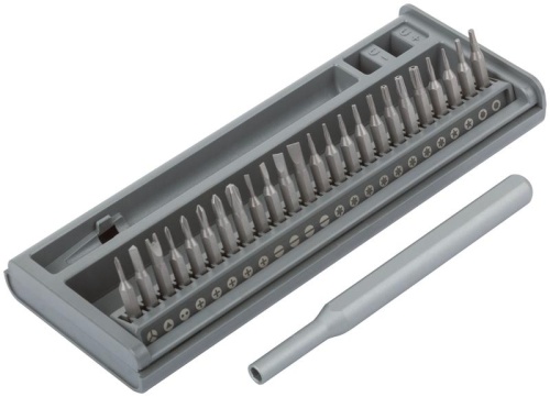 Отвертка с битами для точных работ, 24 CrV бит, пластиковый бокс | код 56194 | FIT фото 5