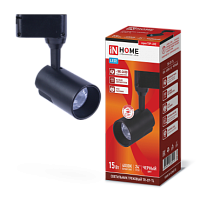 Светильник трековый светодиодный TR-07-TL 15Вт 4000К 1500Лм IP40 24 градуса черный серии TOP-LINE IN HOME | код 4690612035512 | IN HOME