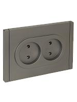 FORTE&PIANO Роз. 2-я без з/к з/ш б/к 10А FP526 ст. IEK | код FP-R20-10-1-K46 | IEK