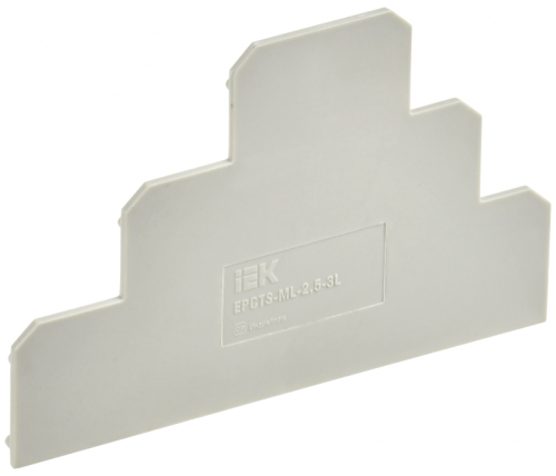 Заглушка для CTS-ML 3 ур. 2,5мм2 серая IEK | код YCT13-00-3-K03-002-ZGL | IEK Заглушка для CTS-ML 3 ур. 2,5мм2 серая IEK | код YCT13-00-3-K03-002-ZGL | IEK