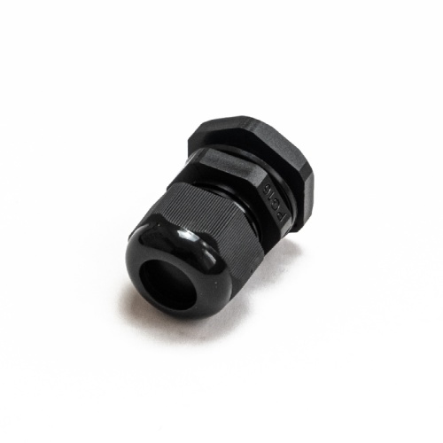 Кабельный ввод (сальник) PG 16 (IP68) d отверстия 10-14 мм черный (2 шт/уп) Промрукав | код PR08.7069 | ПРОМРУКАВ