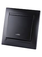 Выключатель 1 кл. с подсветкой 10А графит Лама TDM | код SQ1815-0604 | TDM