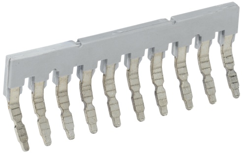 Перемычка гребенчатая для КВИ-2,5/4мм2 10PIN | код YZN30B-002-10P | IEK Перемычка гребенчатая для КВИ-2,5/4мм2 10PIN | код YZN30B-002-10P | IEK