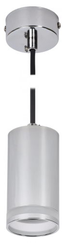 Светильник 4007 подвесной GU10 хром IEK | код LT-UCB0-4007-GU10-1-K23 | IEK