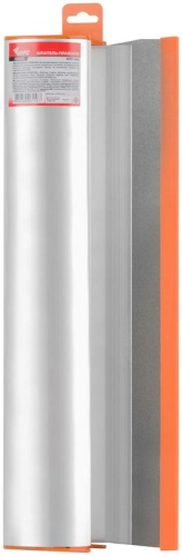 Шпатель-Правило Профи, нержавеющая сталь с алюминиевой ручкой 400 мм | код 9055 | FIT фото 3 Шпатель-Правило Профи, нержавеющая сталь с алюминиевой ручкой 400 мм | код 9055 | FIT фото 3