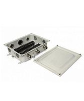 Коробка клеммная КЗНС-32 У2, 32 зажима, IP65 (металлические вводы) (ЭТ) | код ET002545 | Электротехник