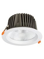 Светильник встраиваемый Даунлайт LED DCL-01-060 60 Вт, 4000 К, 80 Ra, IP20, прозрачный расс., TDM | код SQ0369-0409 | TDM