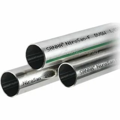 Труба нержавеющая сталь NiroSan ECO 9650 22x0.7, штанга 3 метра (6965022) | код RG008U33Q0TKNK | Sanha Труба нержавеющая сталь NiroSan ECO 9650 22x0.7, штанга 3 метра (6965022) | код RG008U33Q0TKNK | Sanha