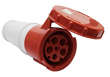 Розетка 235 переносная 3Р+РЕ+N 63А 380В IP54 HLT | код 083-03-29 | HLT