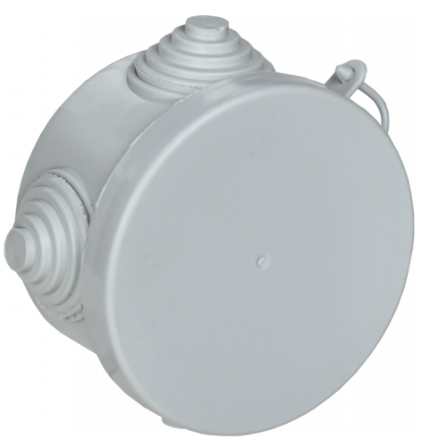 Коробка расп. КМ для о/п D=65х40мм IP54 4 вв (7035) GENERICA | код UKO21-065-040-000-K03-54 | GENERICA by IEK