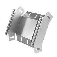 Угол вертикальный внешний 45 градусов Стандарт INOX (AISI 304) 200х50 Промрукав | код PR16.2904 | ПРОМРУКАВ