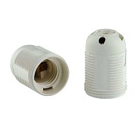 Патрон подвесной E27 фигур. бел. DUWI | код 24526 1 | Duwi