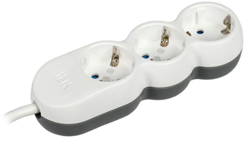 Удлинитель У03 3 места 2P+PE/1,5м 3х1,5мм2 16А/250В UNO | код WYP53-16-03-D15-Z | IEK