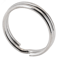 Кольцо для ключей из никелированной стали малое d=18мм, Аллюр | код 3101 | ПТК