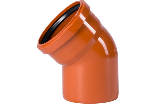 Отвод наружной канализации 250х45 град. | код 224220 | Ostendorf Отвод наружной канализации 250х45 град. | код 224220 | Ostendorf