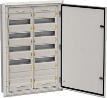 TITAN 5 Корпус мет. ЩРв-120 (2х60) 880х625х130 IP31 сер IEK | код TI5-50-V-2X060-31-7035 | IEK