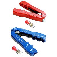 Инструмент для снятия изоляции 0.2 – 0.8 мм (20 – 30 AWG), красный | код LAN-STR-0.2-0.8 | LANMASTER