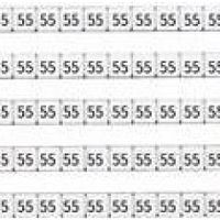 504 942, DO10/5, Вертикальная марк-ка (421-430), уп.500шт. | код 0.0.0.5.04942 | KLEMSAN