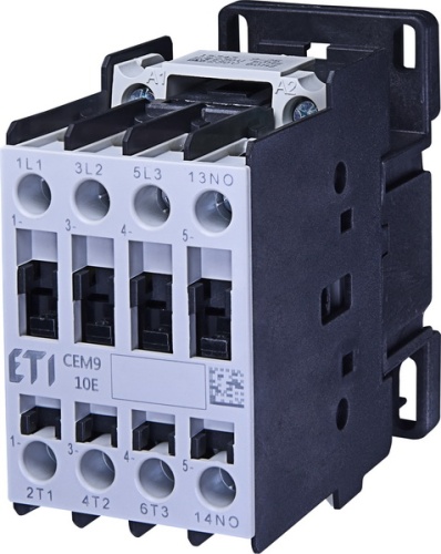 Контактор CEM 09.10 230V AC | код 004642123 | ETI Контактор CEM 09.10 230V AC | код 004642123 | ETI