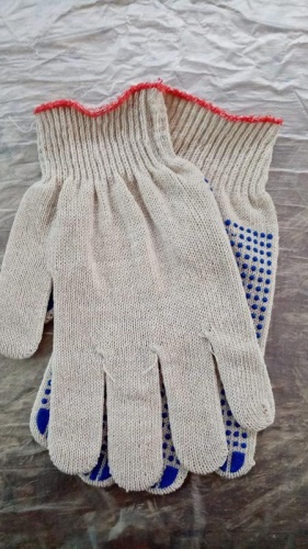 Перчатки х/б с ПВХ Люкс 42г ТОЧКА | код ЛЮКС-42-Т | УЭО Перчатки х/б с ПВХ Люкс 42г ТОЧКА | код ЛЮКС-42-Т | УЭО