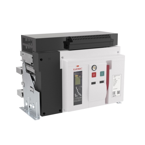 Воздушный автоматический выключатель YON AGS50U 3Р 5000 А 135 кА, расцепитель 3M, фиксированный, управление 220 В AC, горизонтальное | код AGS50U-H3FH-5-222K | DKC