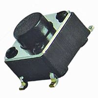 Тактовая кнопка RUICHI KAN0642-0501B, 6x6x5 мм, OFF-(ON), 50 мА, 12 В, 100 мОм | код 58554 | Ruichi