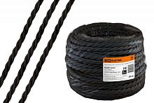 Ретро провод Эко 3х2.5 витой ГОСТ черный (бухта 20м) | код SQ2801-0234 | РЭМЗ ТМ
