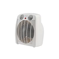 Тепловентилятор электрический настольный 2кВт со спиральным нагревательным элементом, белый REXANT | код 60-0033 | REXANT