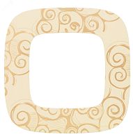 Рамка 1 пост VALENA ALLURE, нарцисс золото | код. 754351 | Legrand