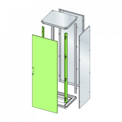 Дверь ENUX 2200x800мм (ВxШ) с 2 передними стойками, RAL7035, IP55 | код EUPO-080220 | ETA Дверь ENUX 2200x800мм (ВxШ) с 2 передними стойками, RAL7035, IP55 | код EUPO-080220 | ETA