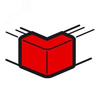 Внешний угол - для мини-каналов Metra - 16x16 | код. 638112 | Legrand