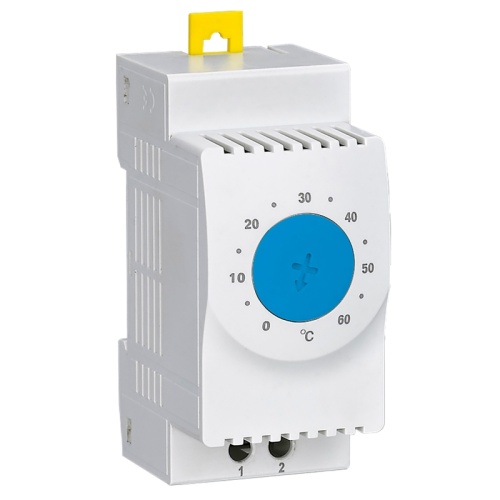 Термостат с регулируемым диапазоном температуры -10…+80°C, NO-контакт | код R5THNO | DKC Термостат с регулируемым диапазоном температуры -10…+80°C, NO-контакт | код R5THNO | DKC