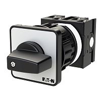 Переключатель управления , 4P, Ie = 12A, FS- HAND-AUTO 0 < START , 45 °, 48х48 мм , переднее крепление в отверстие 22мм, T0-2-15907/EZ | код 069304 | EATON