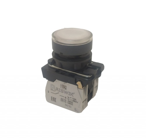 Выключатель Briswik КМЕ 4720м -Л 24В белый IP66 УХЛ2 10А 2но+0нз | код aB-EB-6Ai-3822 | Briswik