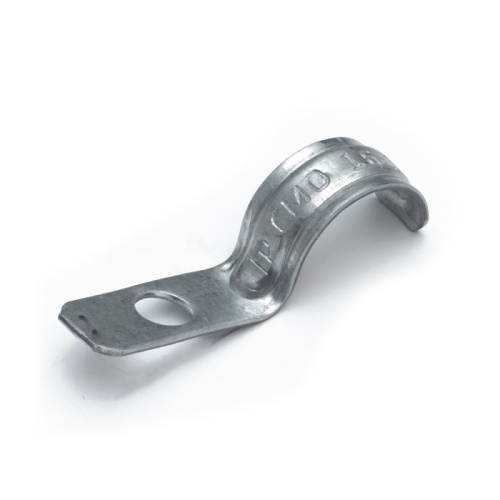 Скоба металлическая однолапковая усиленная противопожарная СМОУ d16-17 мм отв. d 6,5 мм (100шт/1600шт уп/кор) Промрукав | код PR13.02424 | ПРОМРУКАВ Скоба металлическая однолапковая усиленная противопожарная СМОУ d16-17 мм отв. d 6,5 мм (100шт/1600шт уп/кор) Промрукав | код PR13.02424 | ПРОМРУКАВ