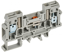 Колодка клеммная CTS-DT измерит. 6мм2 серая IEK | код YCT15-00-K03-006| IEK