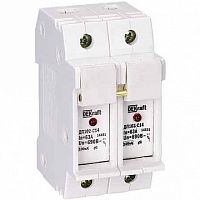 Держатель предохр. типа C14 со светодиодной и | код. 21387DEK | DEKraft