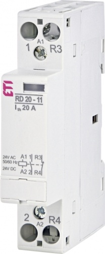 Контактор RD 20-11 (24V AC/DC) (AC1) | код 002464007 | ETI Контактор RD 20-11 (24V AC/DC) (AC1) | код 002464007 | ETI
