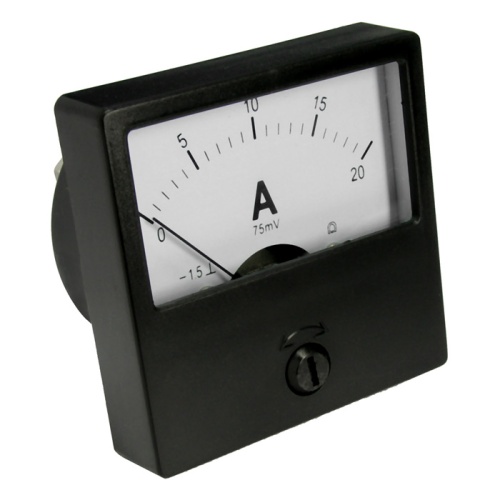 Амперметр RUICHI М42301 20А (Аналог), щитовой | код 67756 | Ruichi