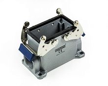 Корпус, 2- боковых ввода, 10 полюсов, металлические скобы крепления | код EBM10GD27 | EMAS