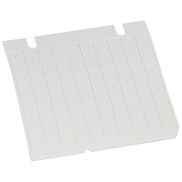 Заготовка этикеток Logicab 2 - жёсткая - пластиковая - самоклеющаяся - для двухмодульного оборудования | код 038722 | Legrand