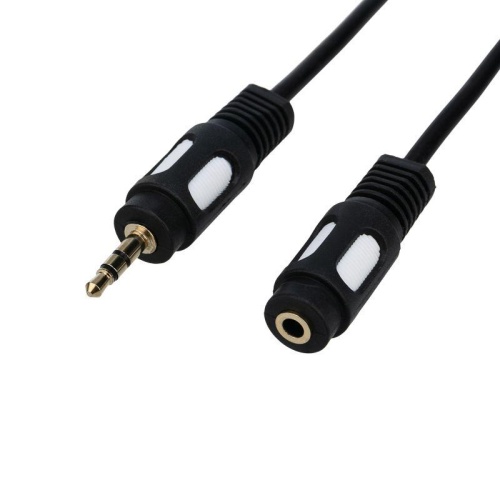 Шнур 3.5 Stereo Plug - 3.5 Stereo Jack 3м (GOLD) | код 17-4015 | Rexant